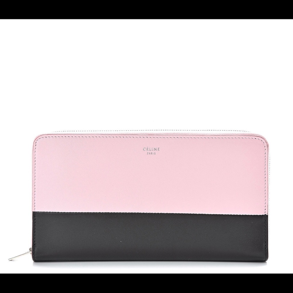 Celine Large Zip Around Wallet